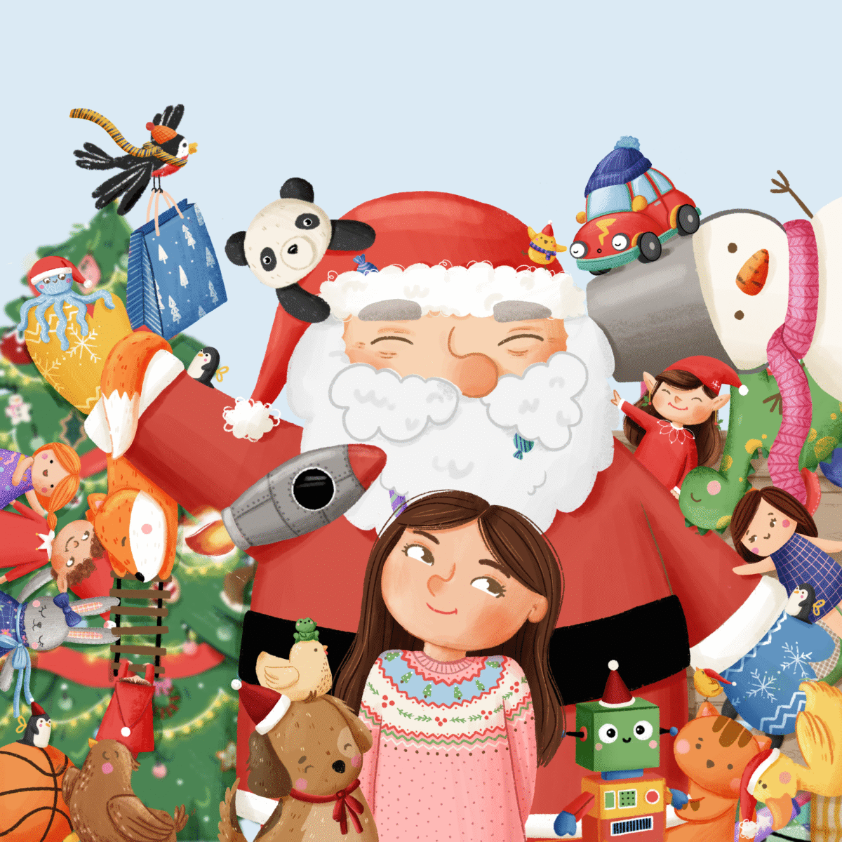 Raamat “Kuidas [LAPSE NIMI] jõulud päästis”