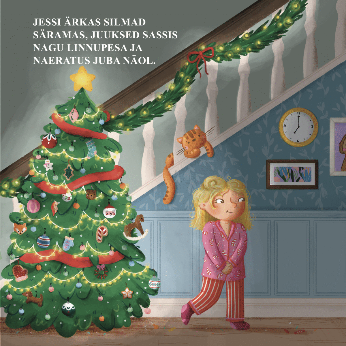 Raamat “Kuidas [LAPSE NIMI] jõulud päästis”